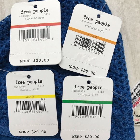 Free People Roll With It Triangle Bralette NWT - Picture 5 of 6